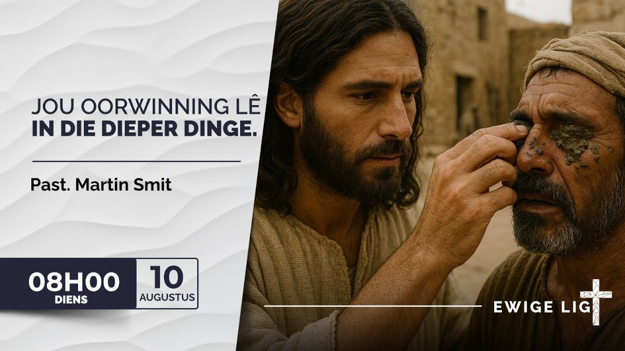 2025-08-10 - Jou Oorwinning Lê In Die Dieper Dinge - Past Martin Smit