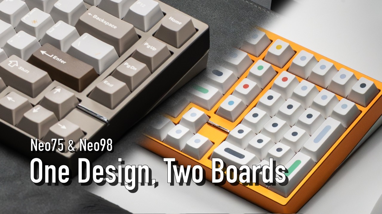 QwertyKeys Designed One Keyboard and Shipped Two — Neo75 & Neo98
