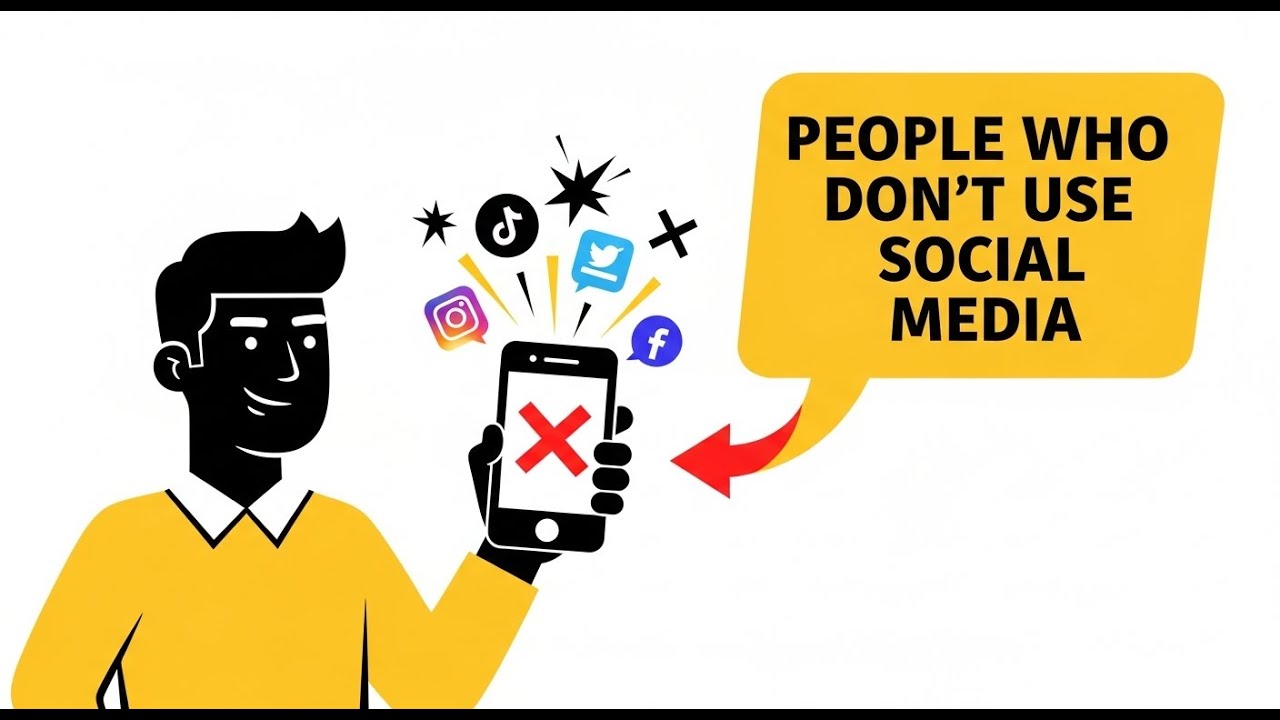 Psychology of People Who Don't Use Social Media