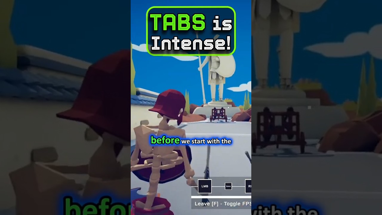 TABS is a Ridiculous Funny Game! #funnygames #totallyaccuratebattlesimulator