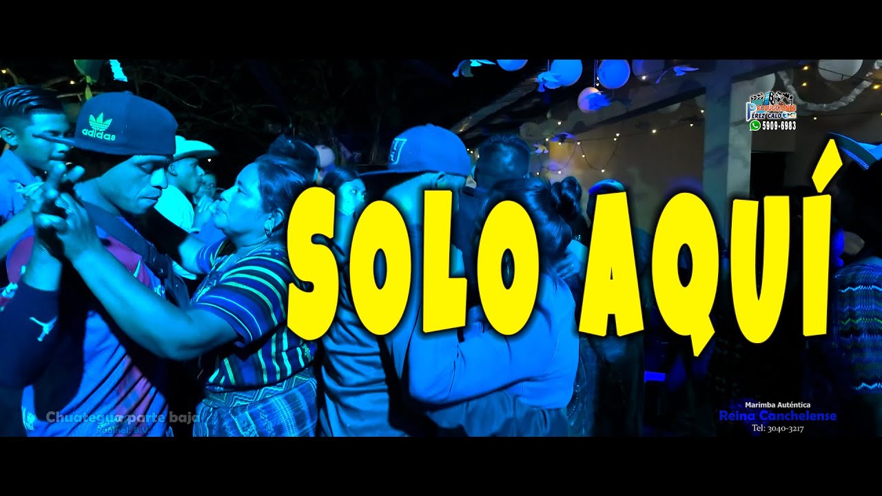 ✅Así se prendió el baile en Chuategua parte baja - Rabinal, B.V. Marimba Auténtica Reina Canchelense