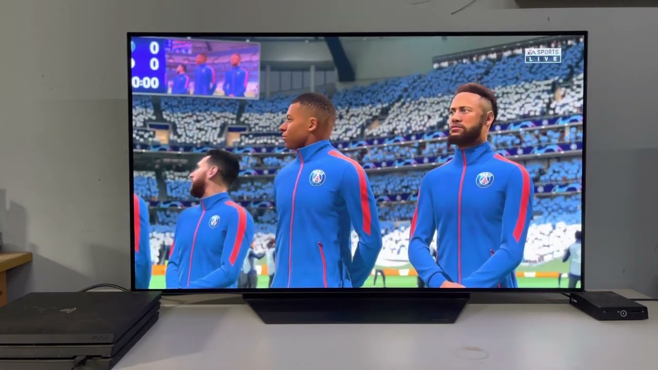 FIFA 22 Gameplay on PS4 Pro (4K HDR - Oled TV)