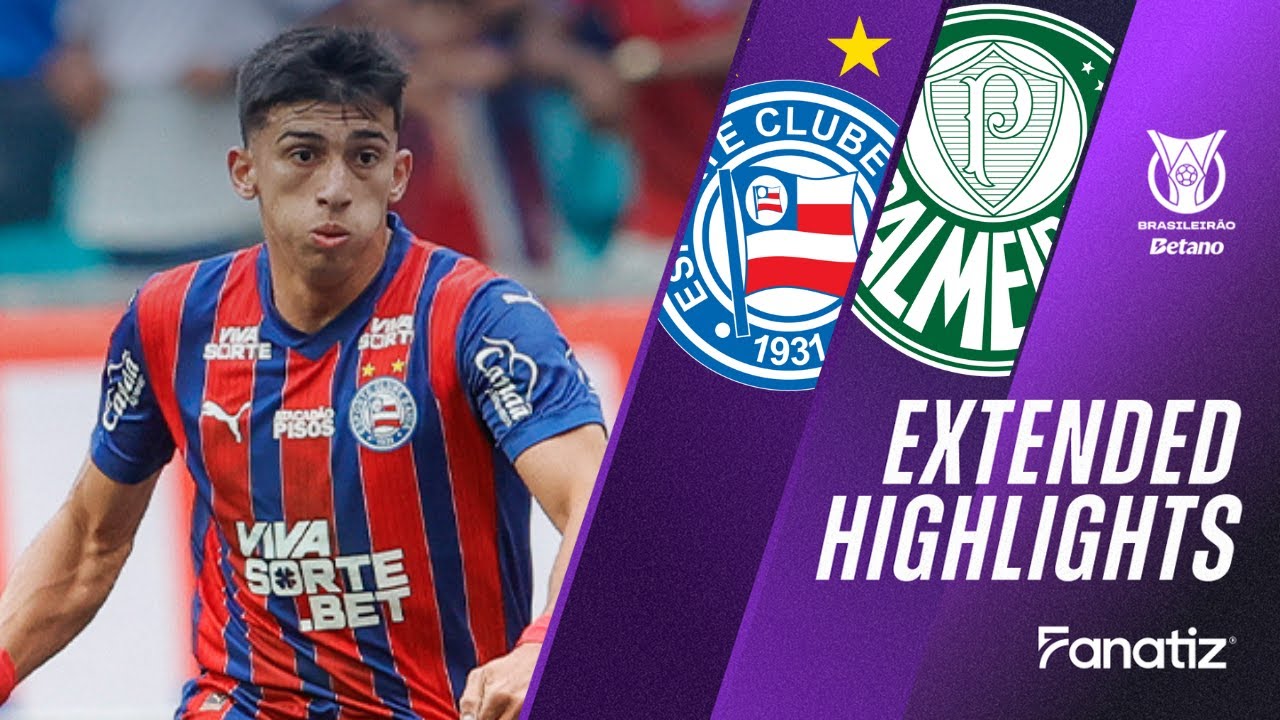 Bahia vs Palmeiras 1-0 | Game Highlights | #Brasileirao2025