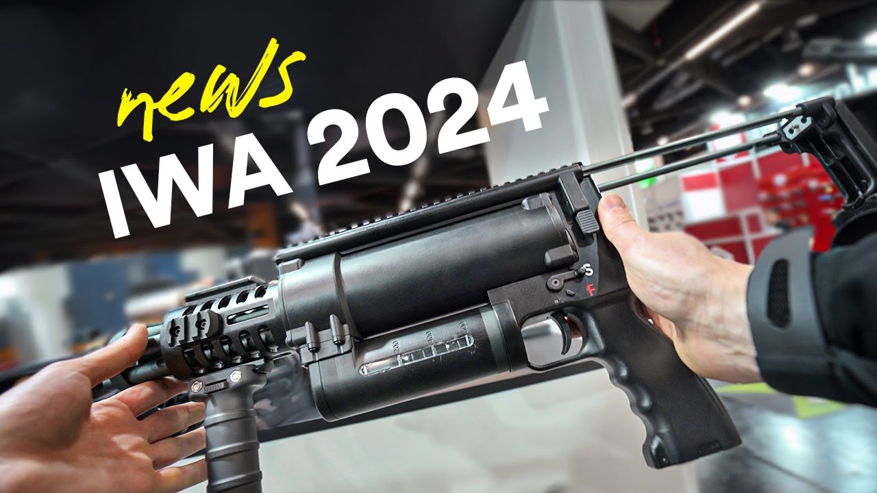 Minigun Portatili e nuovi Fucili da SOFTAIR • IWA Outdoor 2024 pt.1