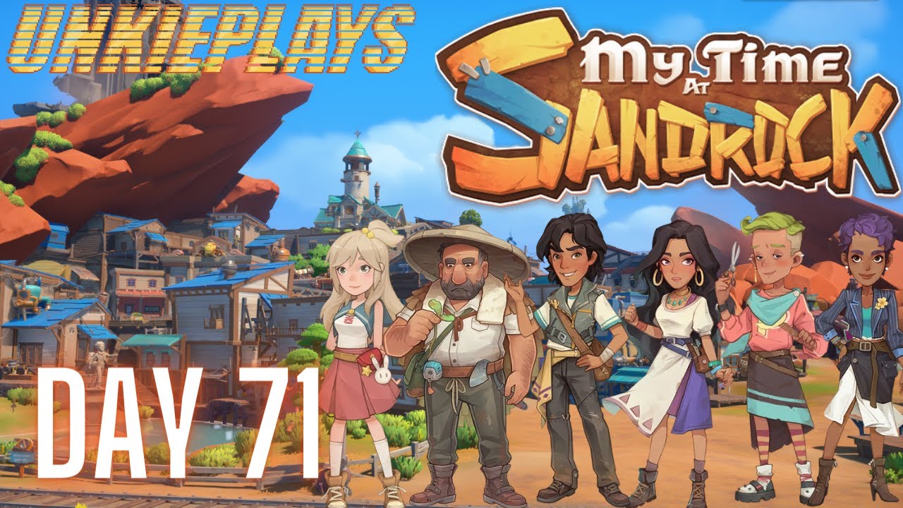Nia + Zeke, Picnic, Tea Party, Fireside Chat, DON'T MISS IT!! Let's Play My Time At Sandrock Day 71