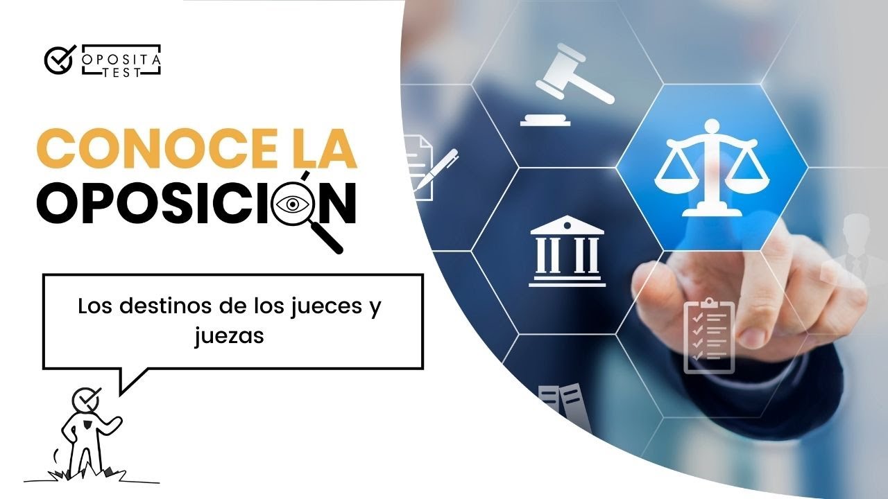 🗺️ Así son los destinos de los jueces y juezas en España
