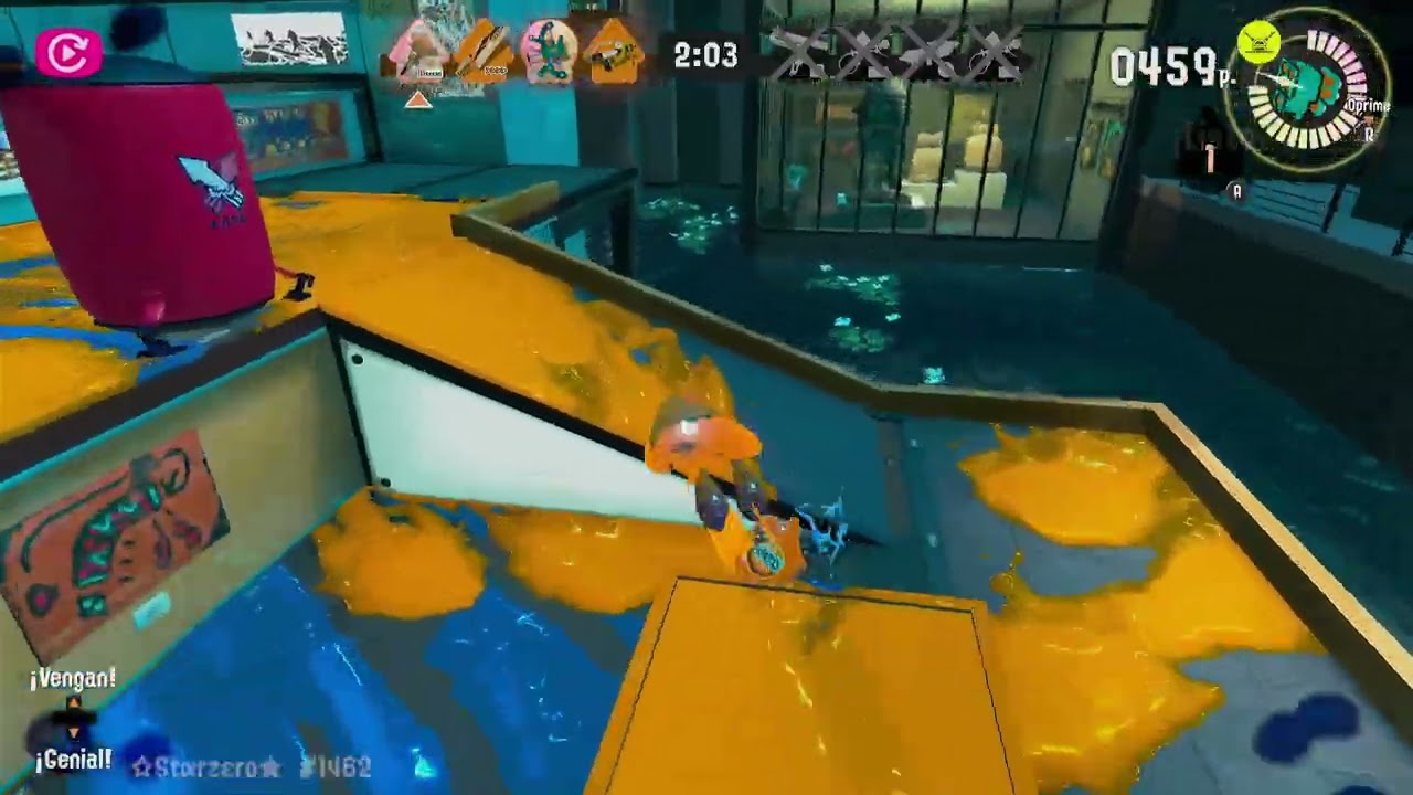 Splatoon 3: Frosty Fest -Territorial #3 (Equipo Familia)