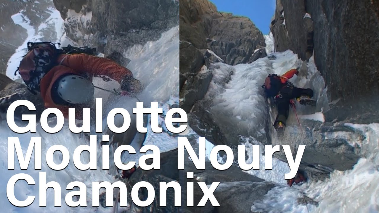 Goulotte Modica Noury Mont-Blanc du Tacul Chamonix montagne alpinisme neige glace et mixte 2002
