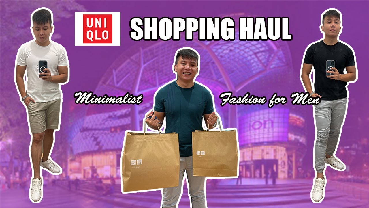 MINIMALIST STYLE (Uniqlo Shopping Haul) | WinJohn Vlogs