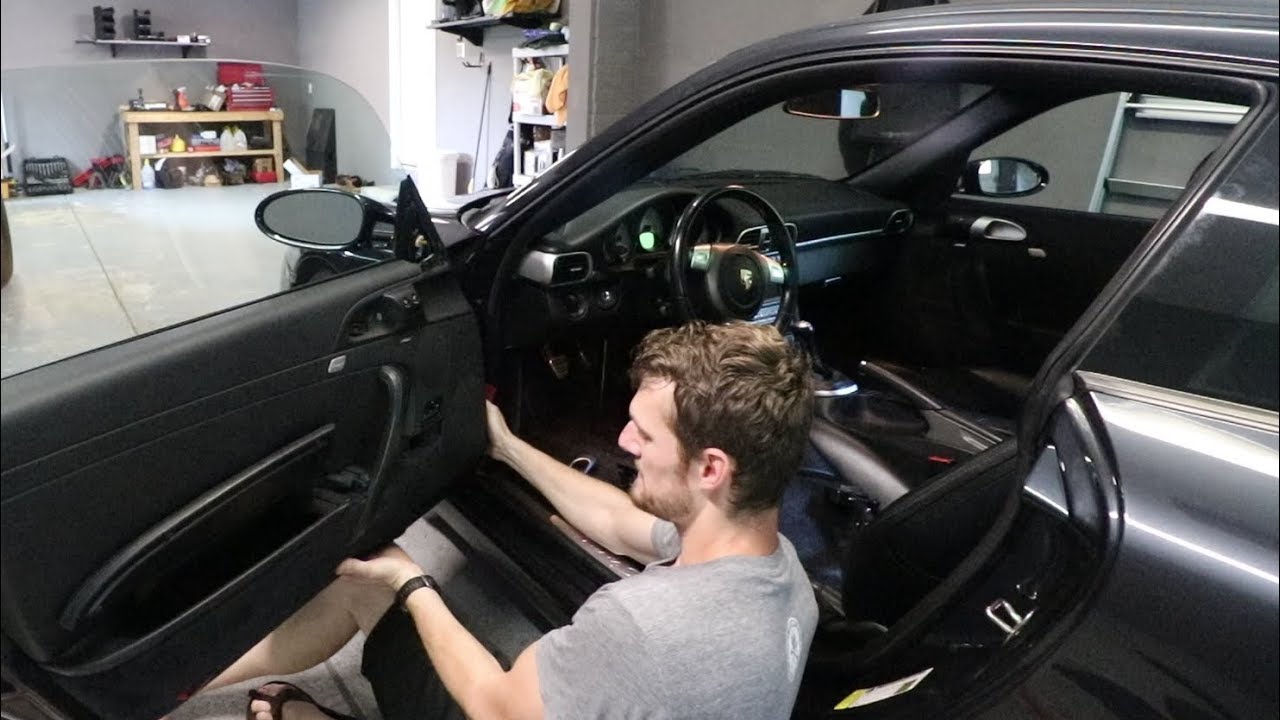 How To Replace a Broken Porsche Door Lever - 997 987 DIY