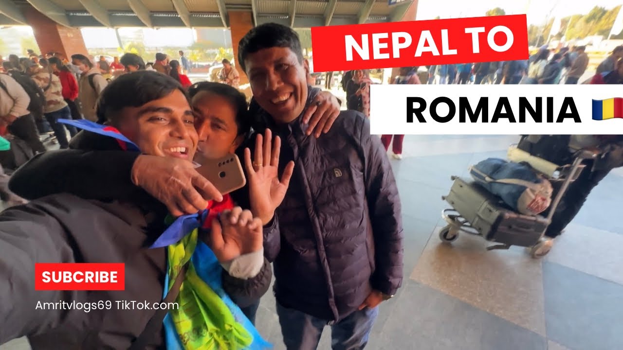 NEPAL 🇳🇵 TO ROMANIA 🇷🇴 Part(2) transit at uae 🇦🇪 dubai #travel @AmritVlogs69
