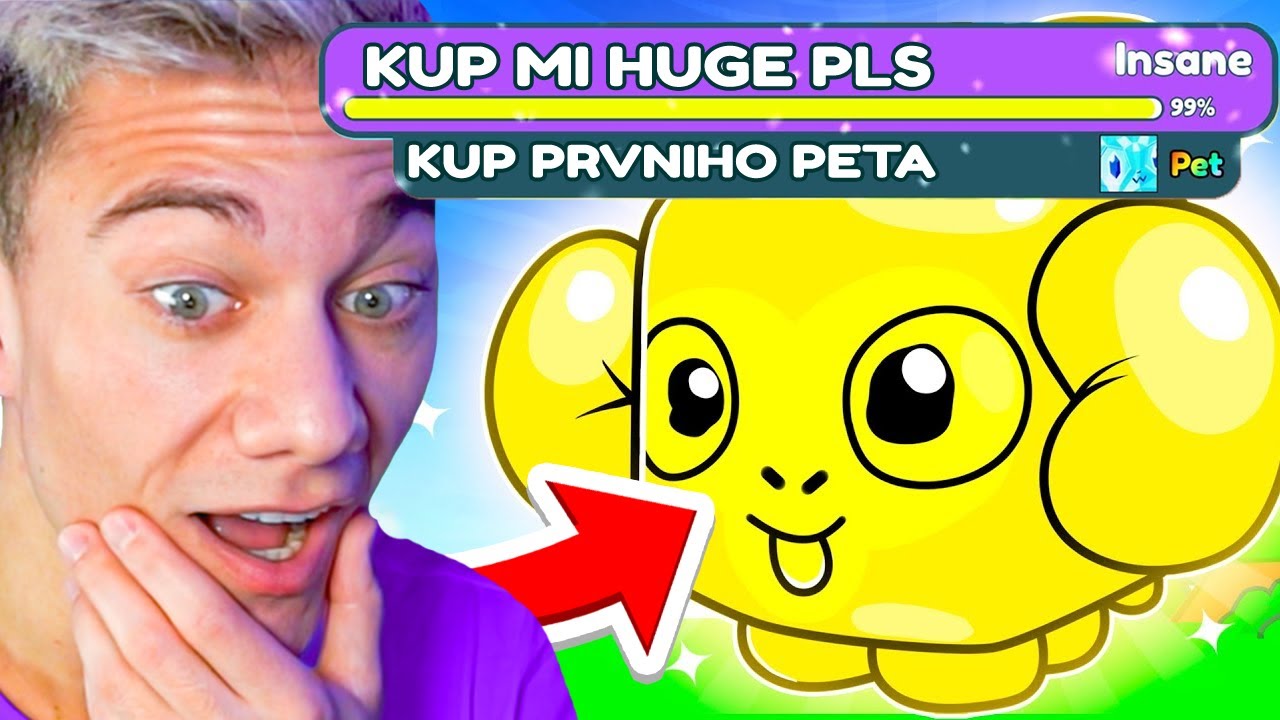 Dal Jeho GEMY Abych Mu Koupil První Huge!