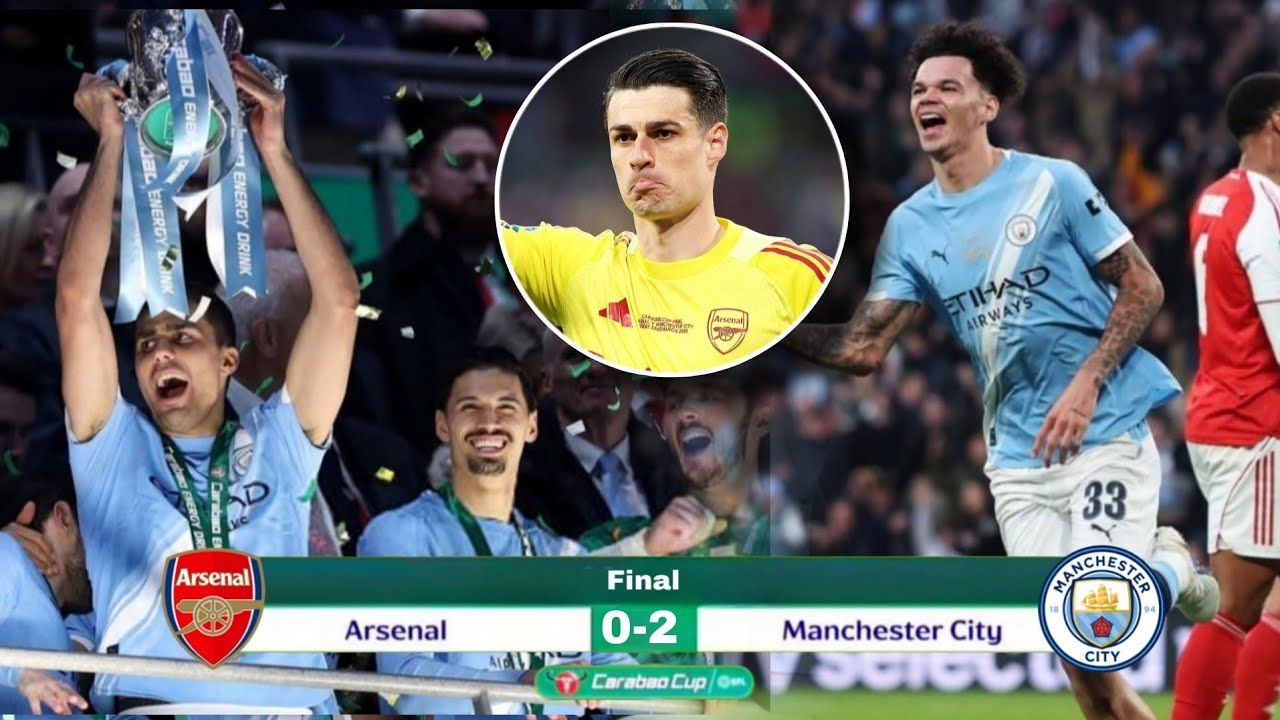 MAN CITY CHAMPIONS🏆 HIGHLIGHT (0-2) ARSENAL VS MANCHESTER CITY | CARABAO CUP FINAL 2026 | FANSCAM