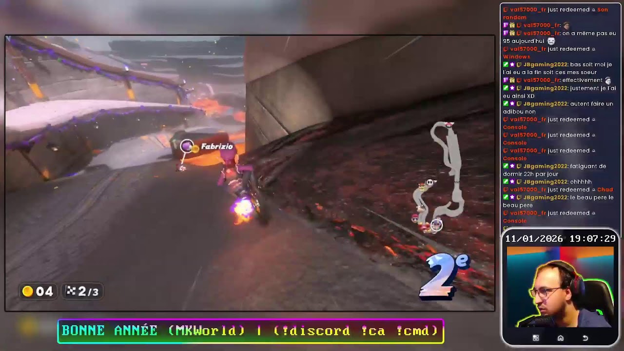 BONNE ANNÉE (MKWorld) | (!discord !ca !cmd)