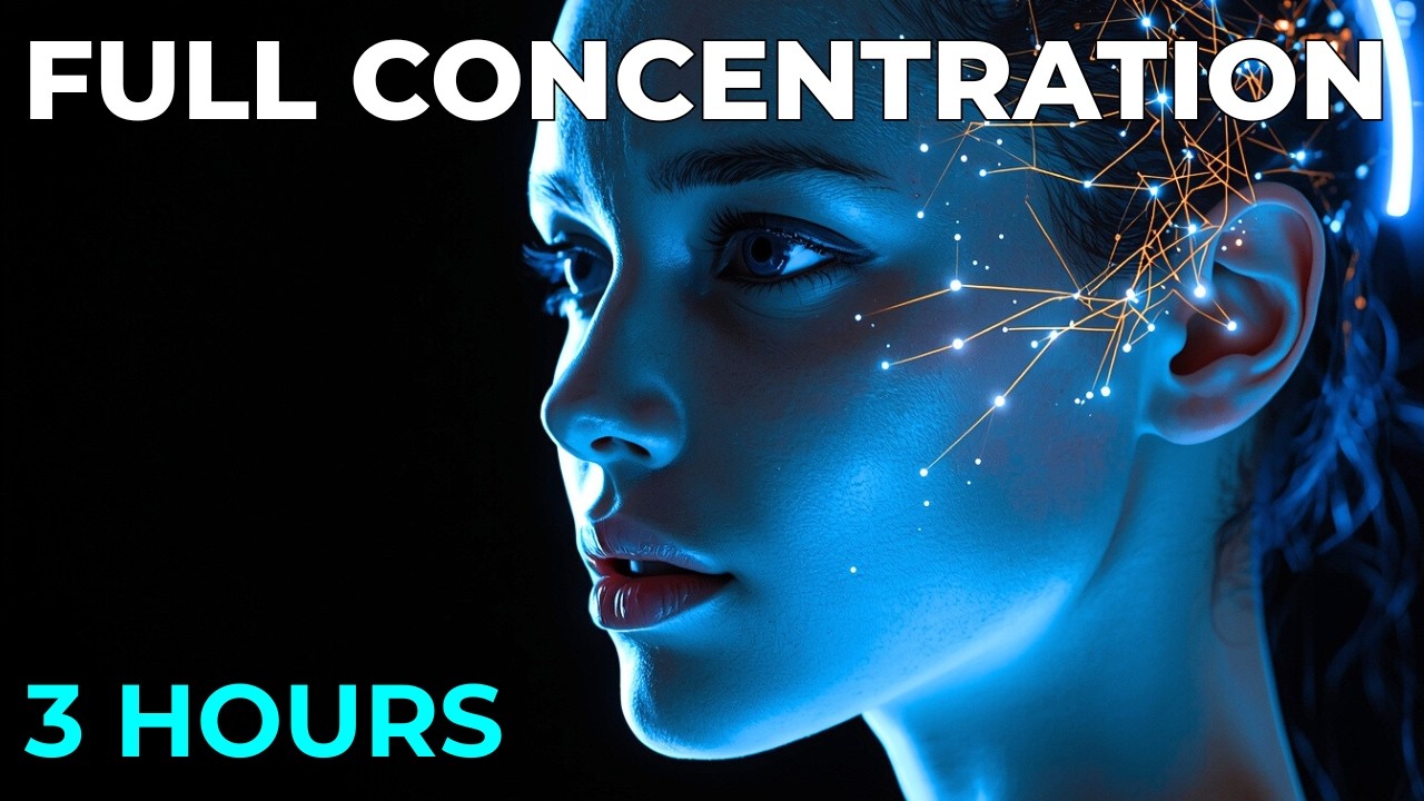 FULL CONCENTRATION 🧠 3 HOURS | Deep Focus Music for Maximum Mental Clarity