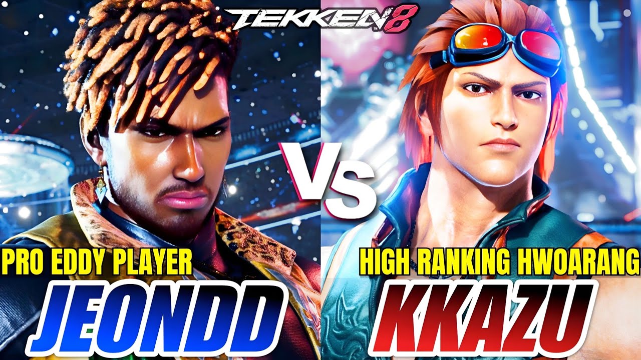 Tekken 8 | Jeondding (Eddy) vs Kkazu (Hwoarang) | High Level Match