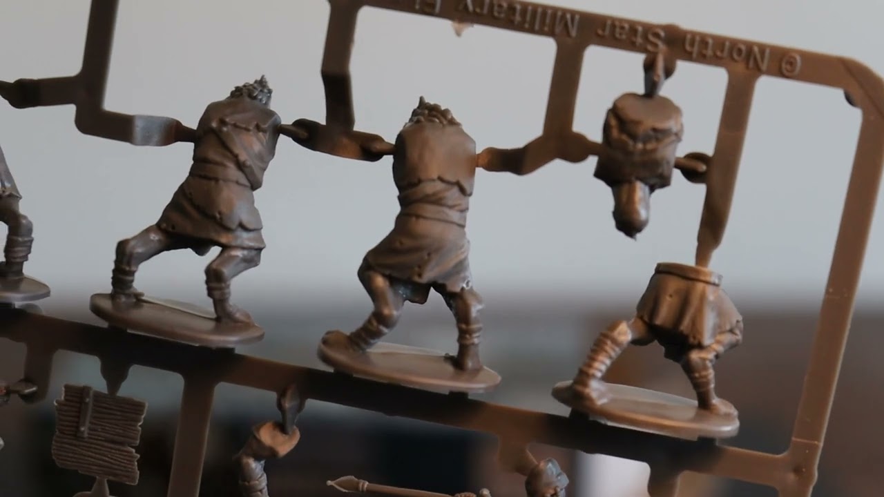 Frostgrave Gnolls -  unboxing and scale comparison