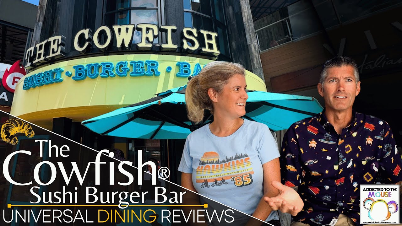 The Cowfish® Sushi Burger Bar at Universal CityWalk | Universal Dining Review