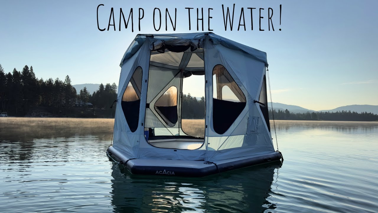 A Floating Tent for Camping! | Space Acacia XL
