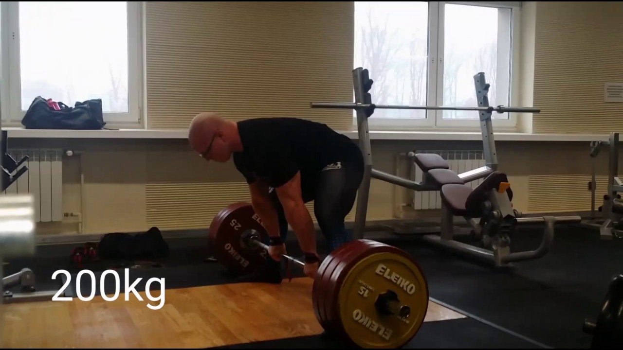 Deadlift 200/230/260/300kg (road to 400kg raw)