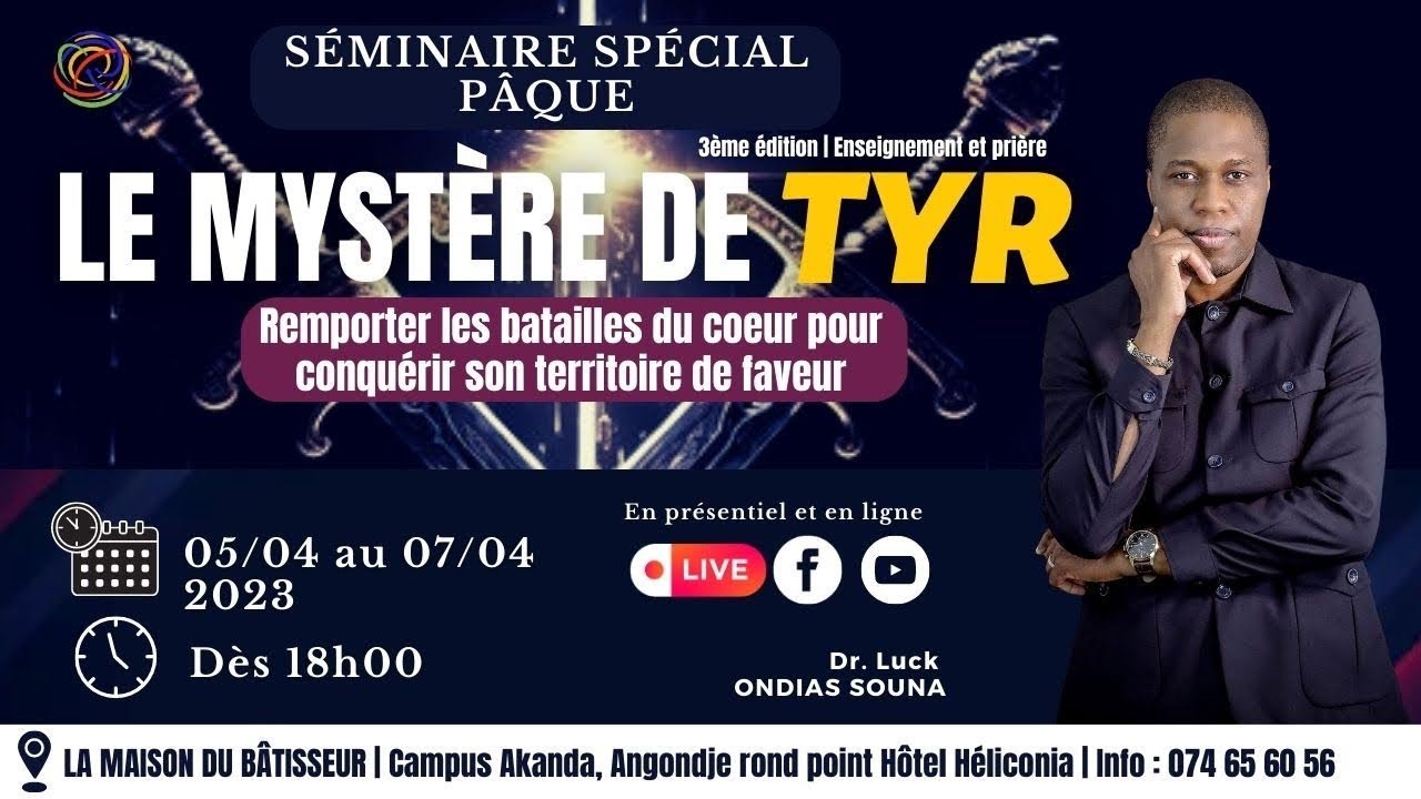 Salomon, histoire d&rsquo;un c&oelig;ur non sinc&egrave;re avec Dieu | Le Myst&egrave;re de Tyr-Jour 1 | Dr. Luck ONDIAS SOUNA