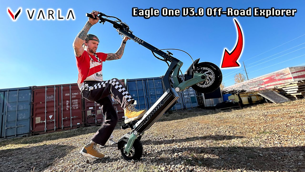 2024 Varla Eagle One V3.0 Electric Scooter (Full Send) Review!! 3200 watts!