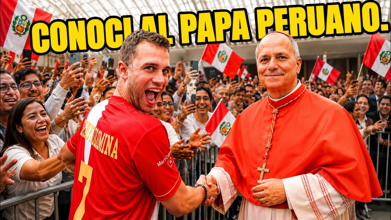 Viajé al VATICANO para conocer al PAPA PERUANO 🇵🇪: LEÓN XIV