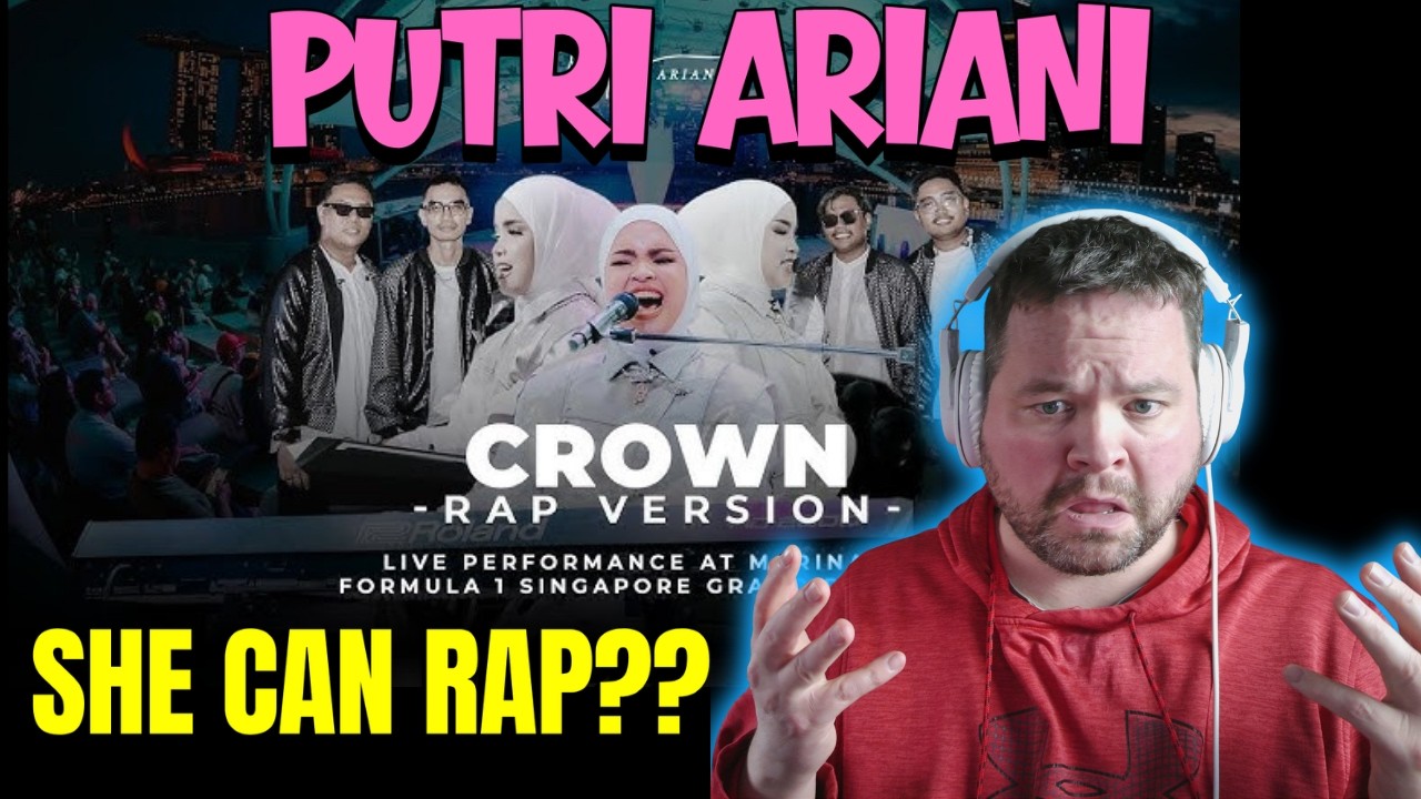 Реакция Путри Ариани на Crown (F1 Singapore Live) - Она меня гордит!!!