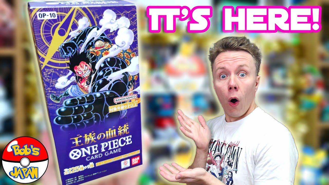 One Piece OP10 Royal Blood Box Opening + Giveaway | Rare Pulls & Secret Cards!