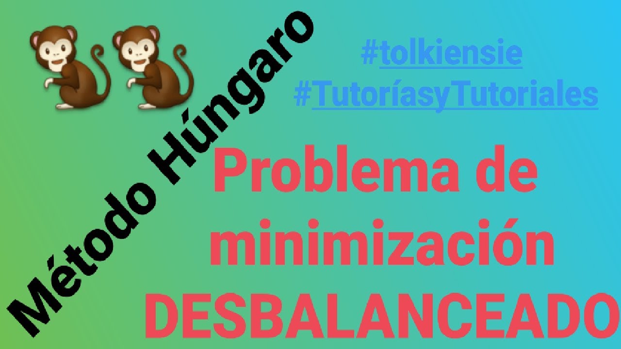 🔴 Método Húngaro DESBALANCEADO | Minimización DESEQUILIBRADO Minimizar Variable ficticia Algoritmo