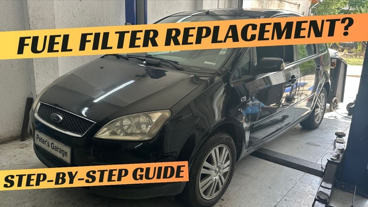 Ford C-Max 1.6 TDCI Fuel Filter replacement