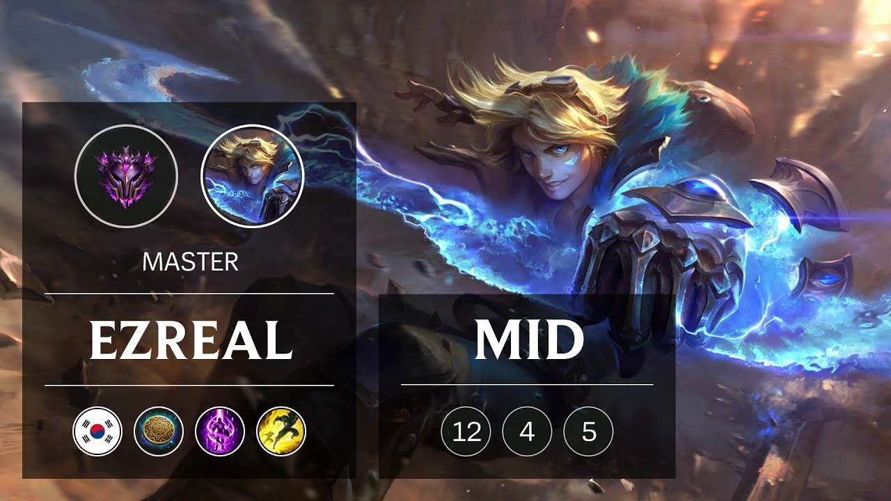 Ezreal Mid vs Ekko - KR Master Patch 9.2
