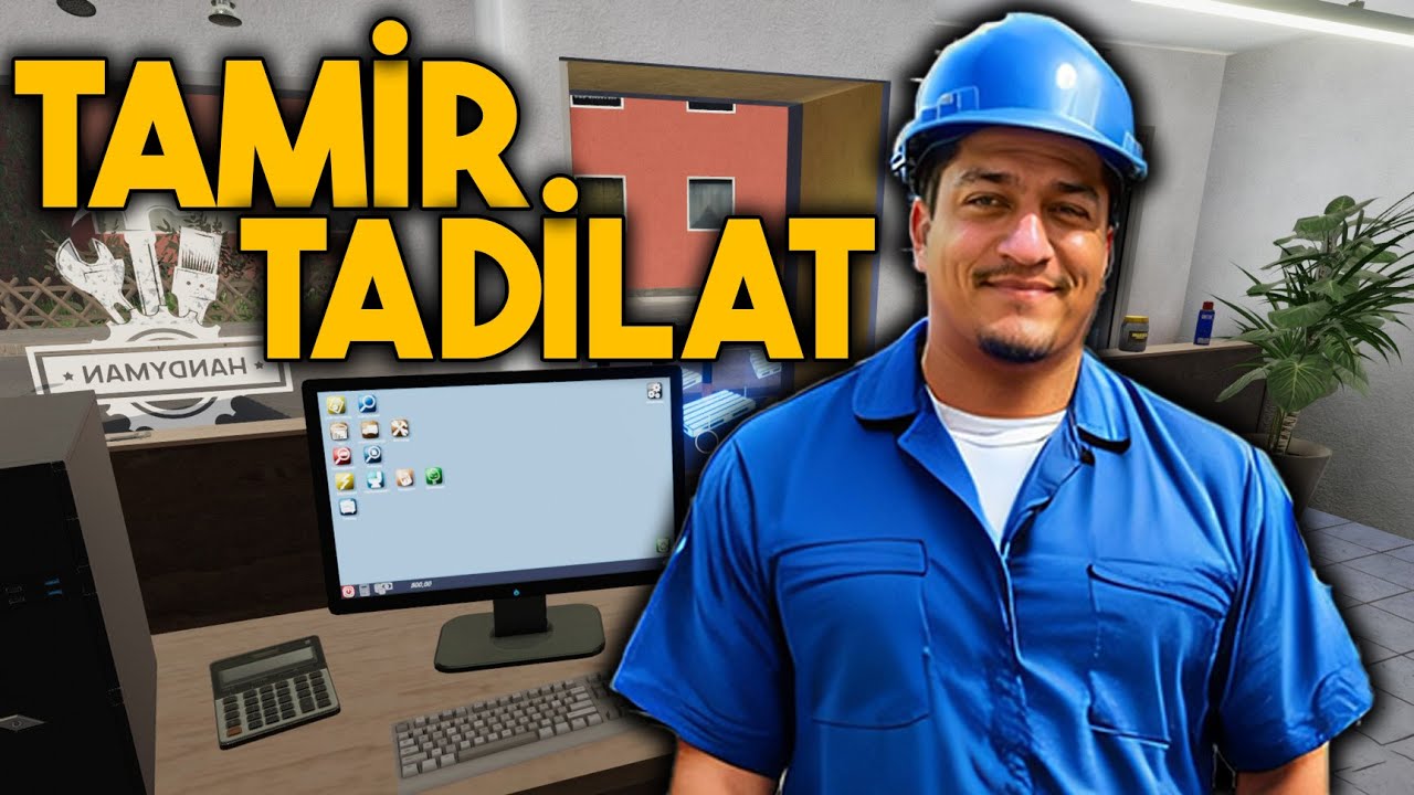 Ne Ararsan Var !! // Fix It - The Handyman Simulator İlk İzlenim