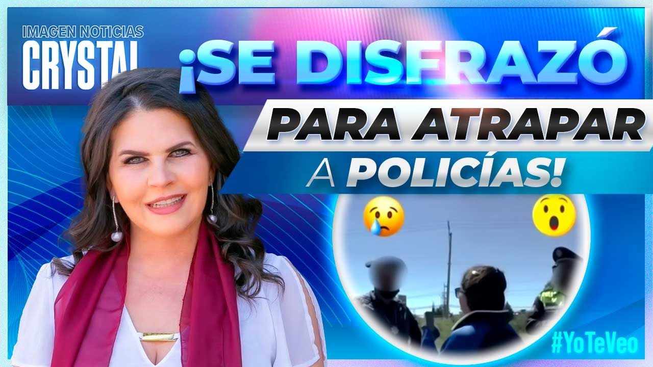 Alcaldesa se disfraza para atrapar a policías pidiendo 