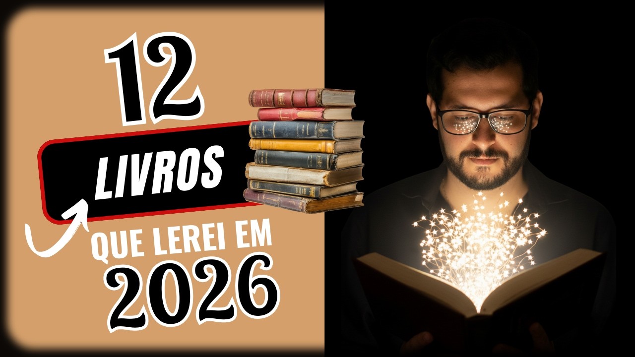 Eu descobri as 12 melhores leituras que FAREI em 2026! #TBR