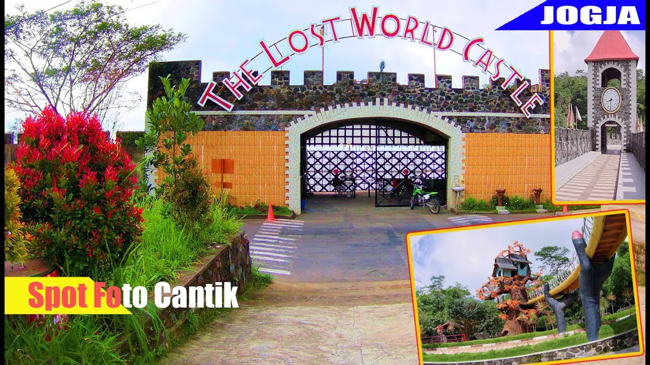 THE LOST WORLD CASTLE  Yogyakarta: Spot Foto Unik dan Menarik