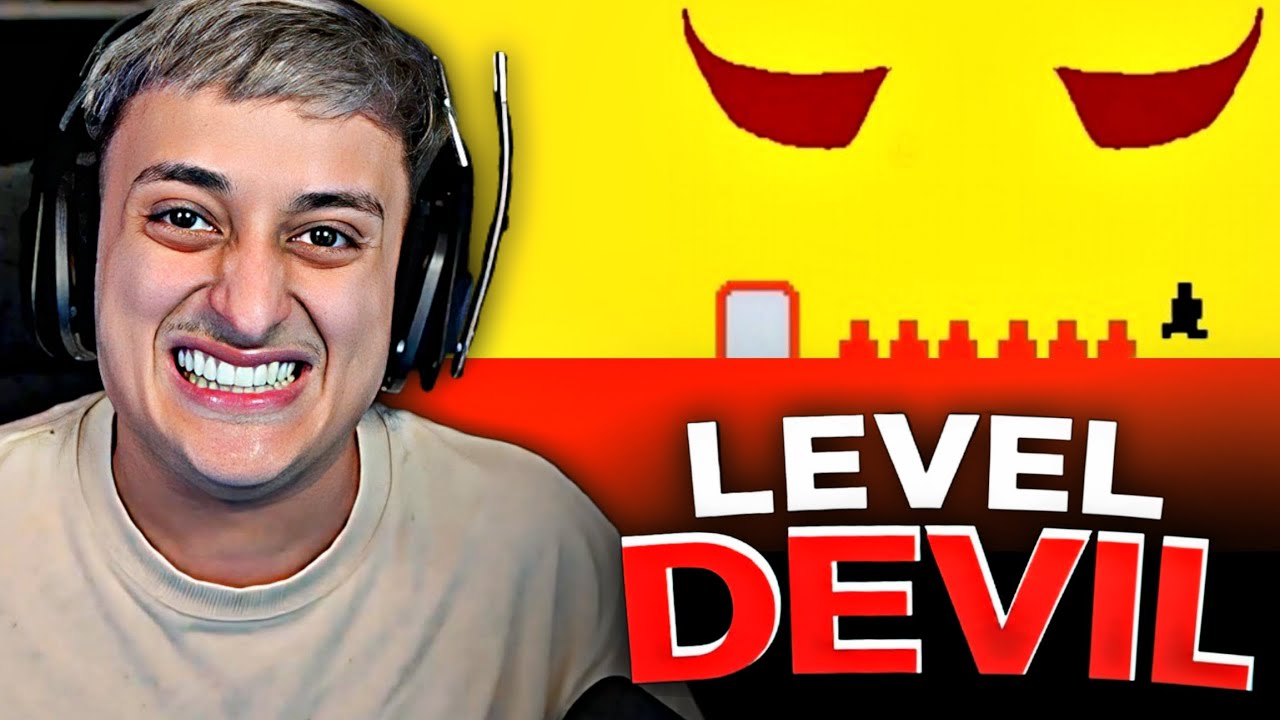 DONA NUNCA FICOU TÃO IRRITADO JOGANDO ISSO!| LEVEL DEVIL