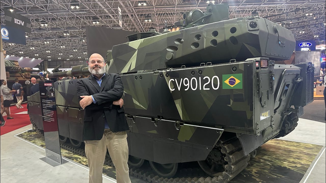 Tudo sobre o CV90120 o blindado da BAE Systems para o Exército Brasileiro