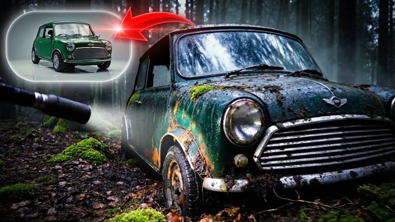 ASMR Car Restoration! Full Restoration of a British Leyland Mini 1000 from Total Disrepair to New