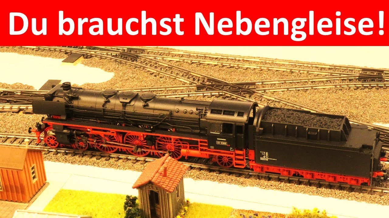 Gute Fahrt dank Nebengleisen!