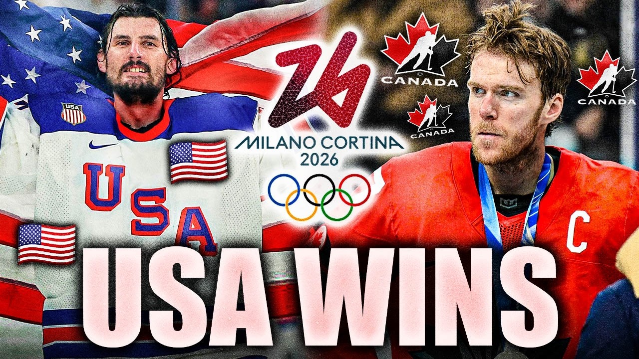 TEAM USA DEFEATS CANADA IN OVERTIME TO WIN THE GOLD MEDAL @ THE 2026 WINTER OLYMPICS