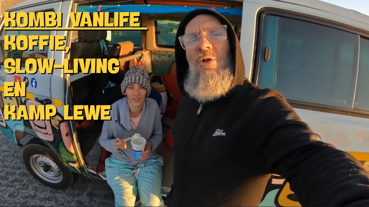 Bus vanlife vibes | Koffie, slow living en kamp-lewe!