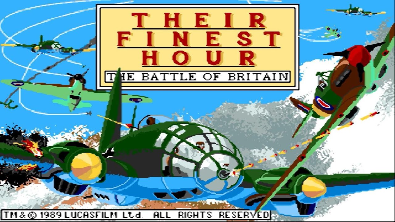 Their Finest Hour: The Battle of Britain - VGA Graphics
