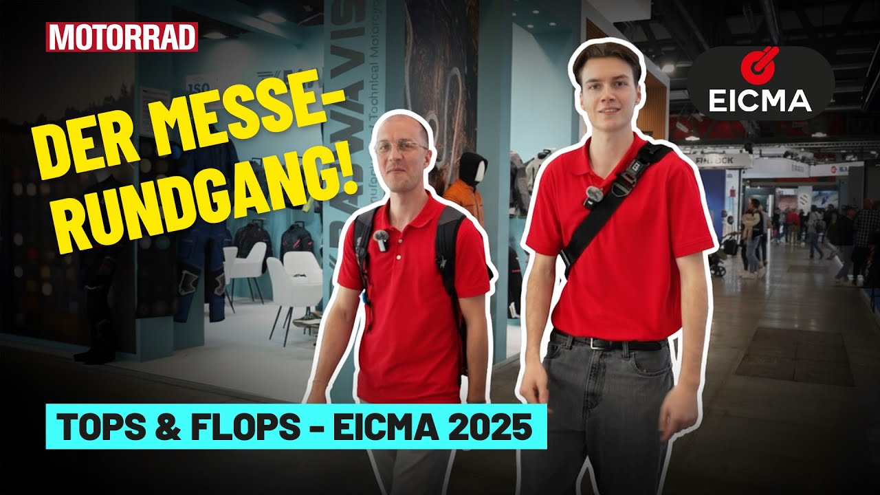 EICMA 2025 Rundgang: Alle neuen Motorräder, Highlights & Tops & Flops der Messe!