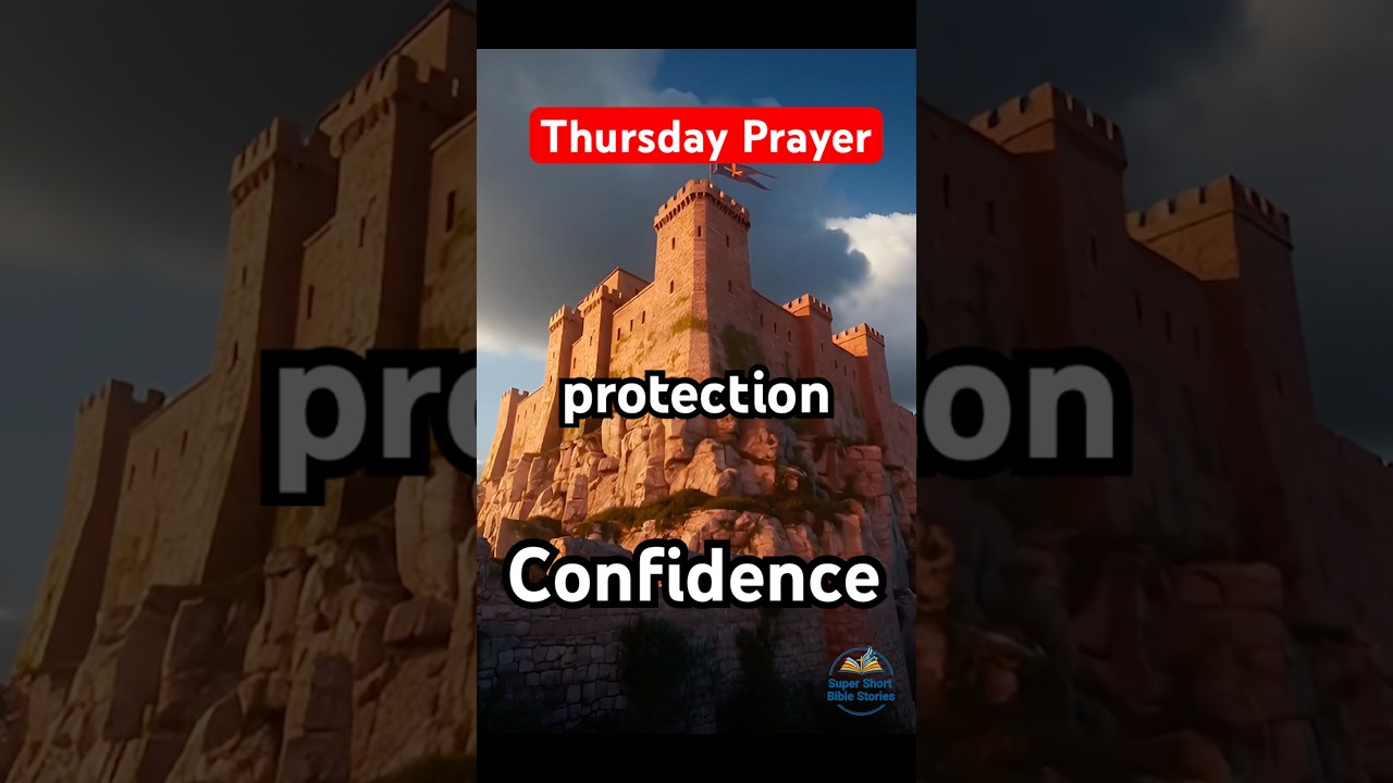 THURSDAY PRAYER: For Bold Confidence and Divine Protection 🙏🛡️ 
