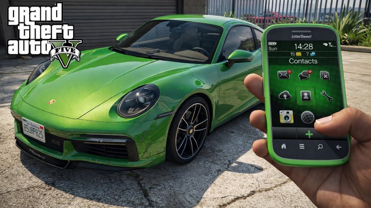 GTA 5 - Secret PORCHSE Car Location in Story Mode | (PS5, PS4, PS3, Xbox, PC)