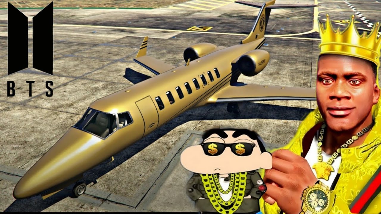GTA5 : BTS Army দের প্লেন চুরি করে কি buisness চালু করা যাবে ? 🤕