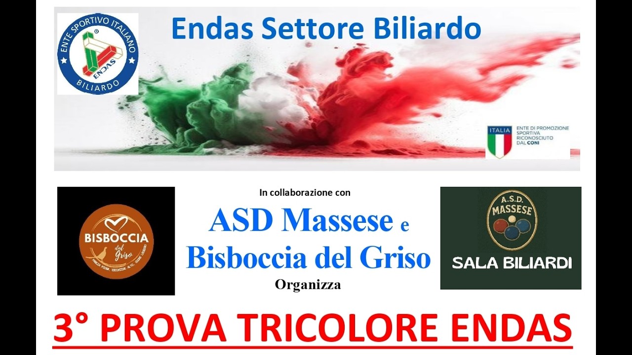 Finale 3 Prova Tricolore Endas - Manara vs Ferri.