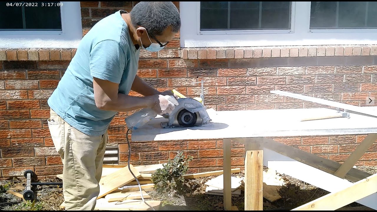 HOW TO CUT QUARTZ OR GRANITE AS KITCHEN COUNTER TOPS