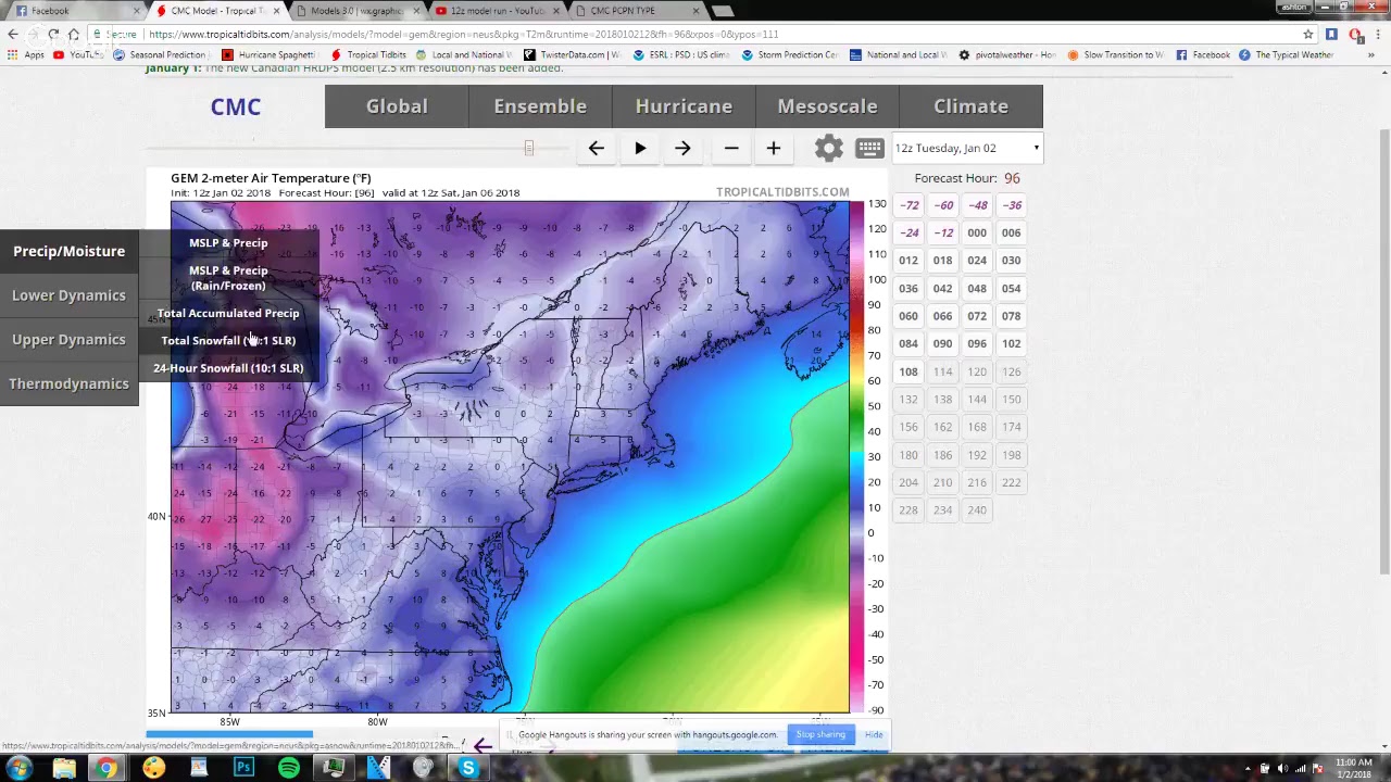 12z model run